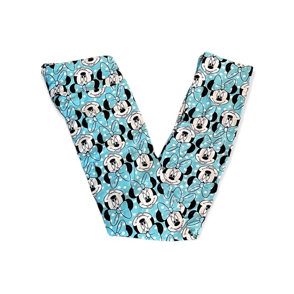 LuLaRoe Pants - TC LuLaRoe NEW Disney Leggings Adorable Polka Dot Minnie Mouse Tall and Curvy